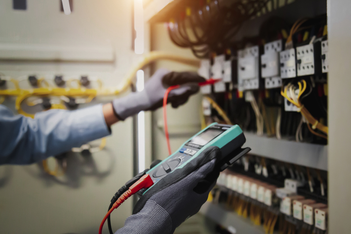 electrician working