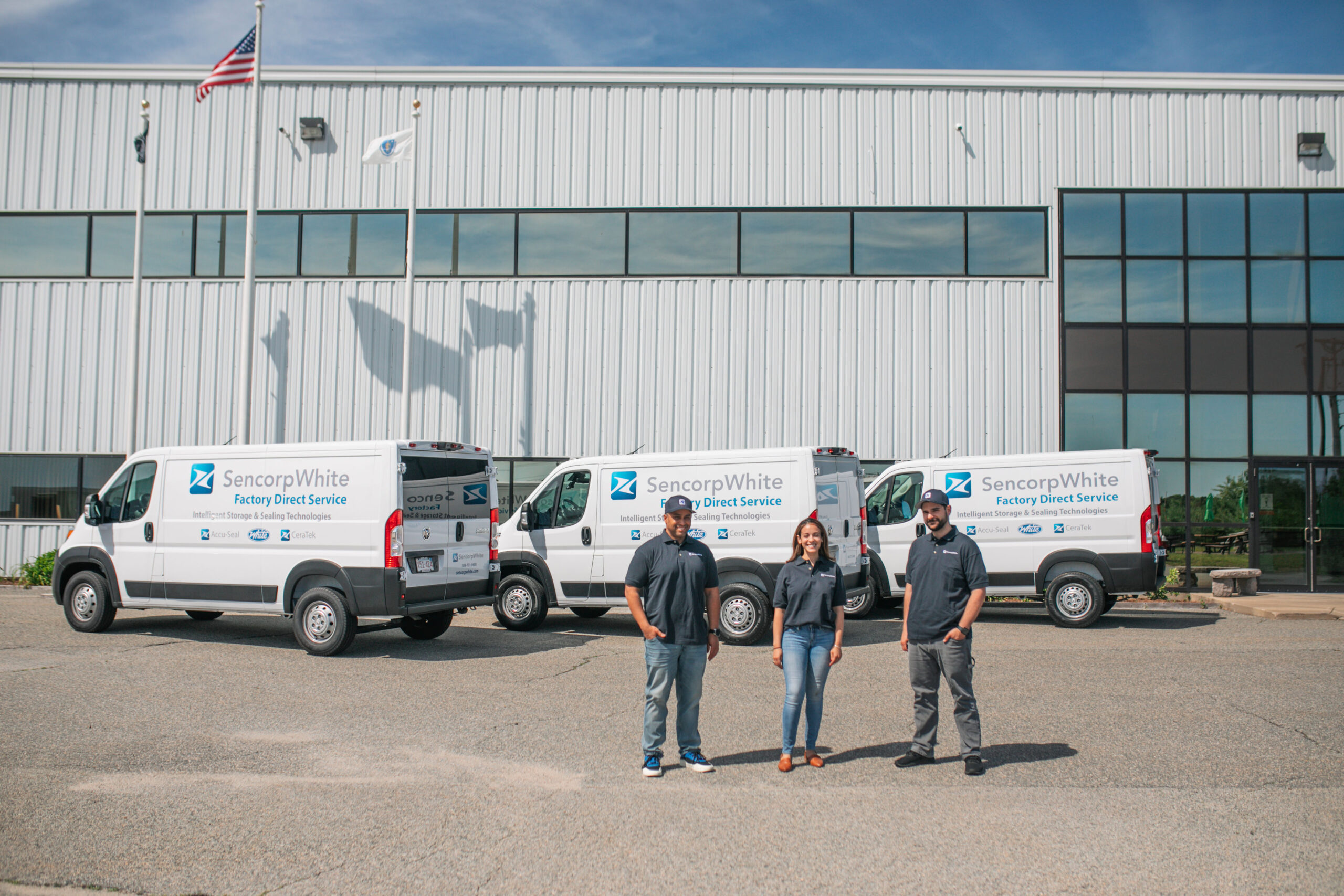 Man-in-warehouse our service team